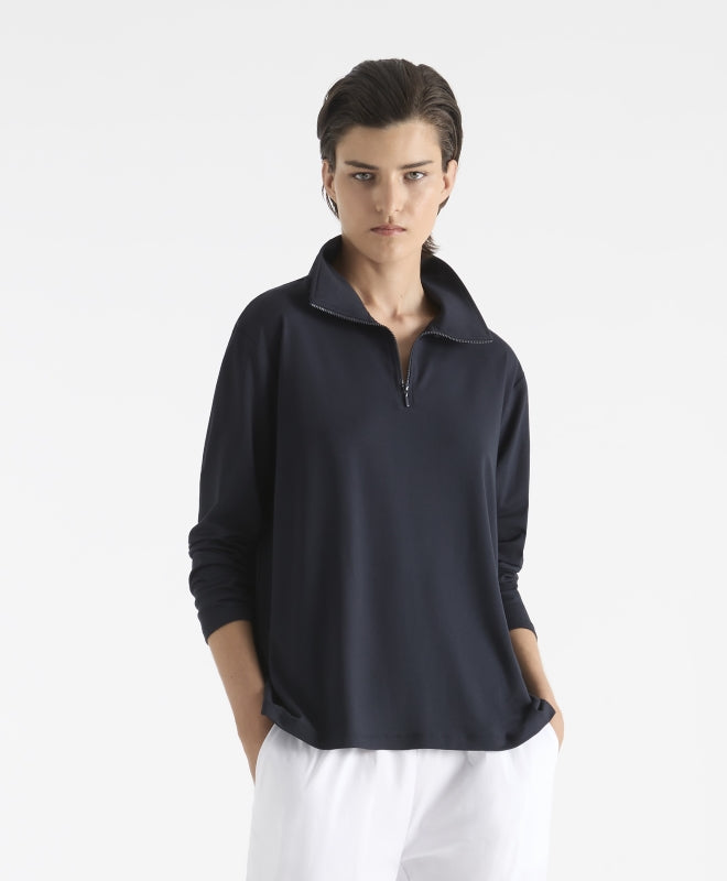 Mela Purdie Half Zip Sweater - F01 - Sale