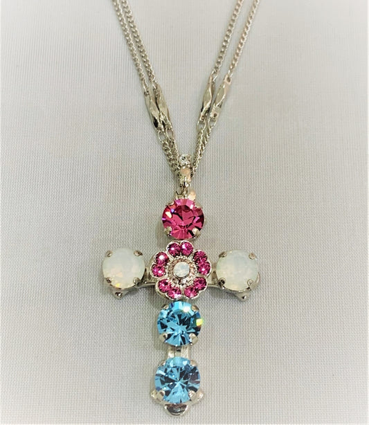 Mariana Jewellery N-5127 1146 Rhodium Necklace