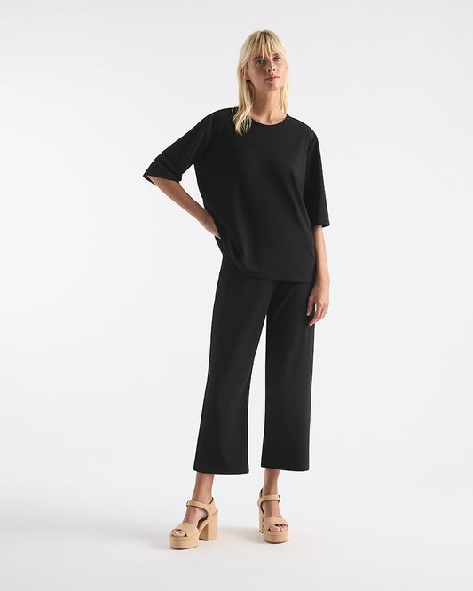 Mela Purdie 3/4 Pant - Powder Knit