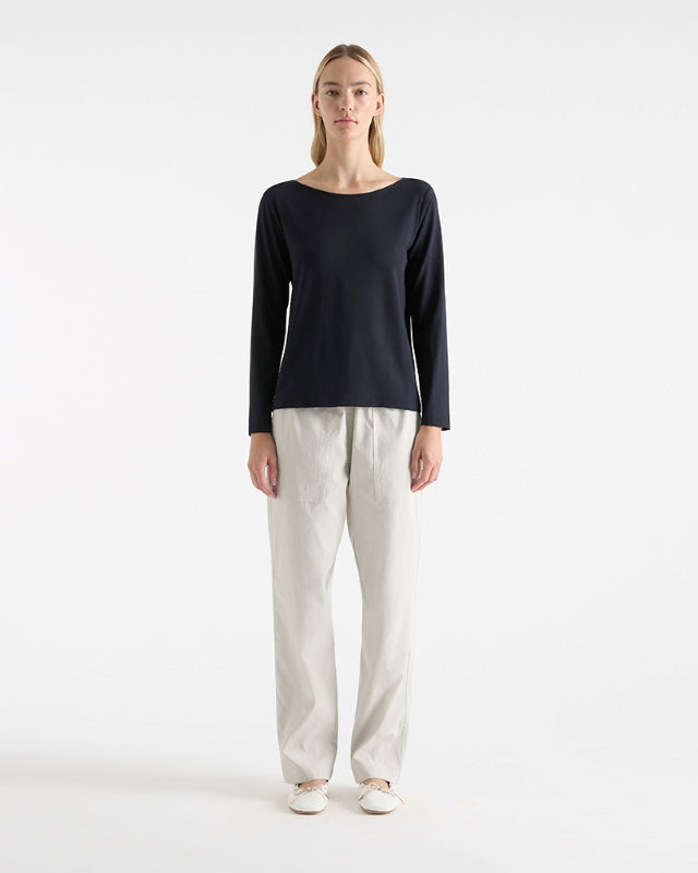Mela Purdie LS Relaxed Boat Neck