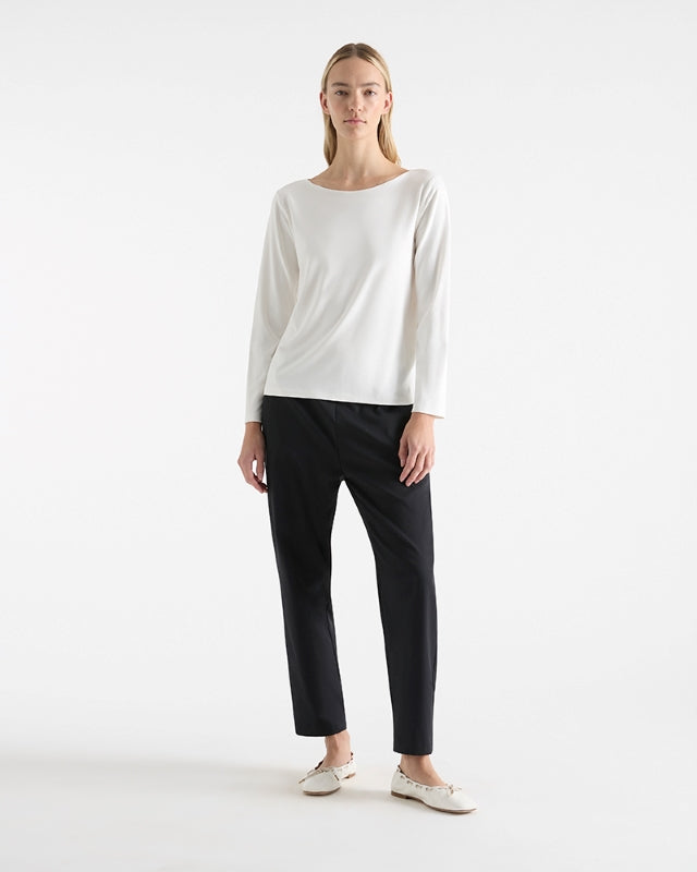 Mela Purdie LS Relaxed Boat Neck