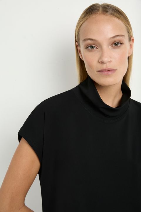 Mela Purdie Funnel Shell - Powder Knit