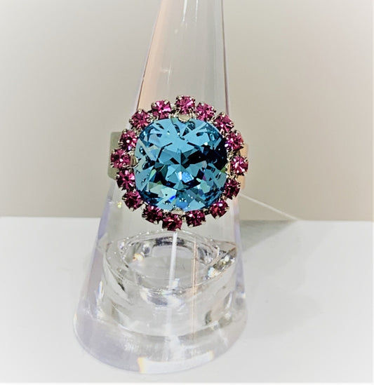 Mariana Jewellery R-7080/4 1146 Rhodium Ring