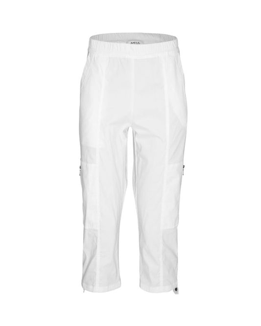 Mela Purdie Cropped Zip Cargo Pant - Microprene