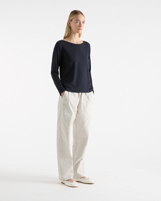 Mela Purdie LS Relaxed Boat Neck