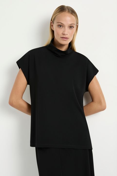 Mela Purdie Funnel Shell - Powder Knit