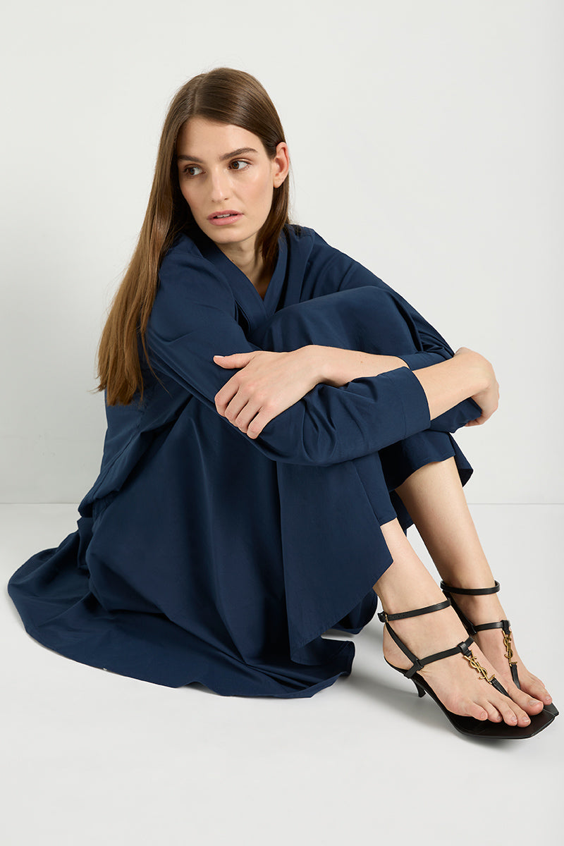 Mela Purdie Bell Dress - Microprene - Sale