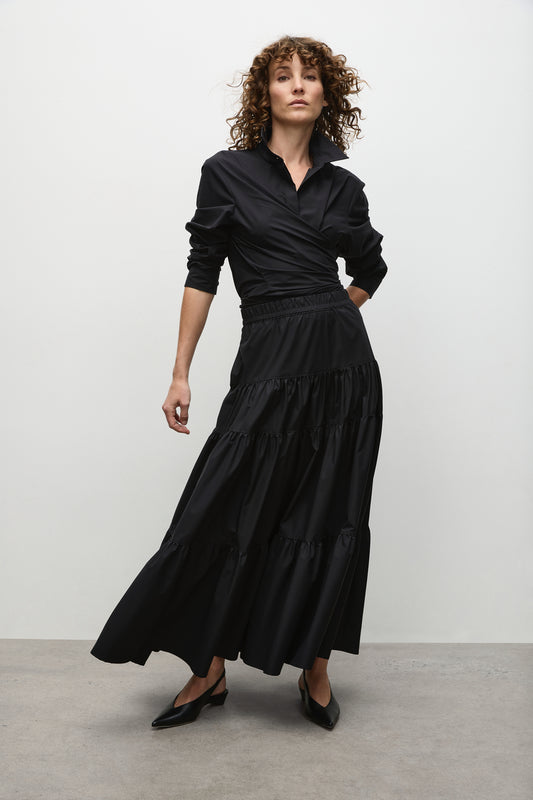 Mela Purdie Botanica Skirt - Powder Weave - Sale