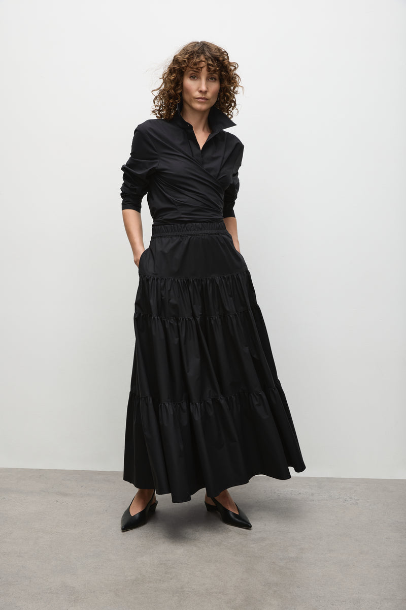 Mela Purdie Botanica Skirt - Powder Weave - Sale