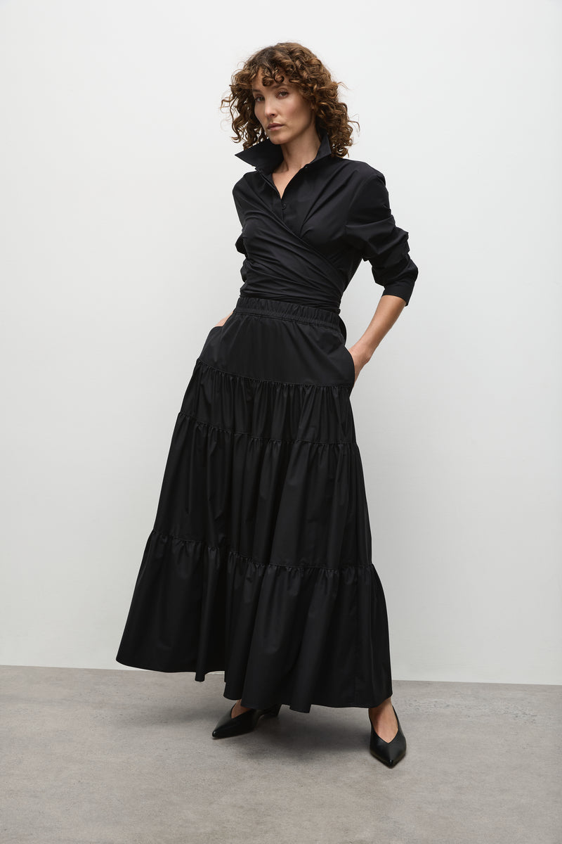 Mela Purdie Botanica Skirt - Powder Weave - Sale