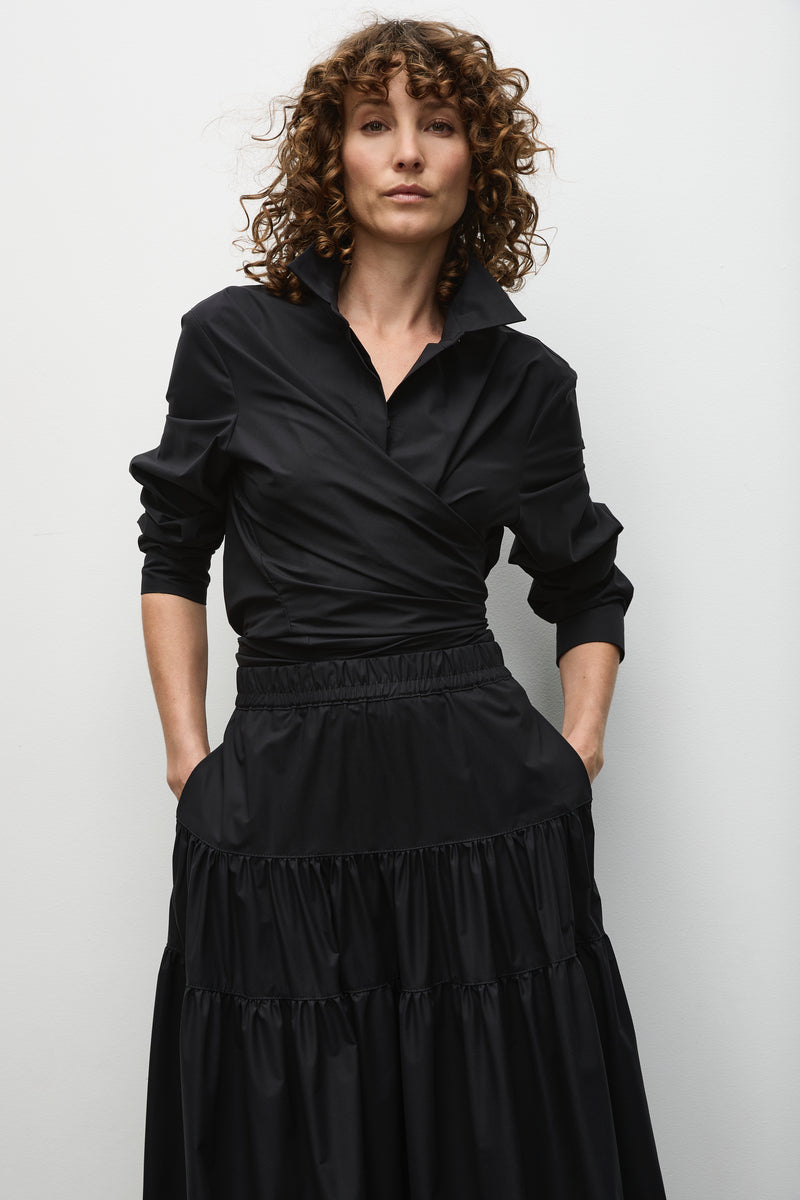 Mela Purdie Botanica Skirt - Powder Weave - Sale