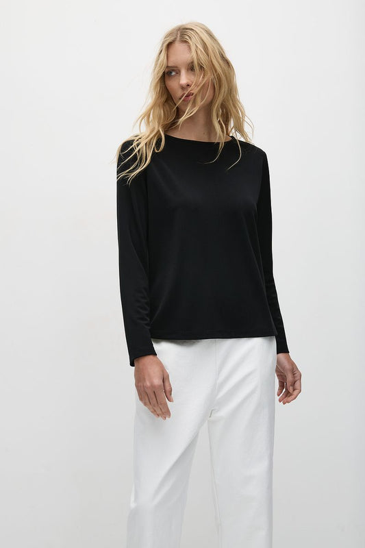 Mela Purdie LS Powder Boater - Powder Knit