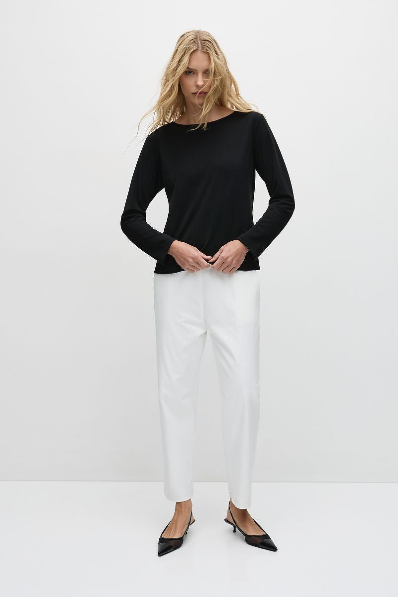 Mela Purdie LS Powder Boater - Powder Knit