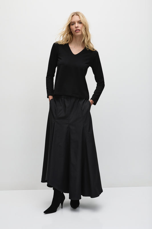 Mela Purdie V Neck Top - F01