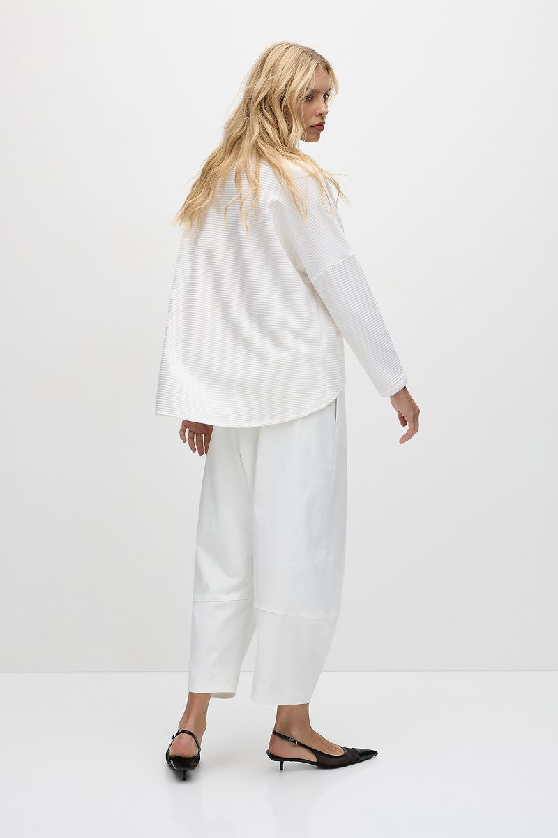 Mela Purdie Arc Sweater - Ridge Ponte