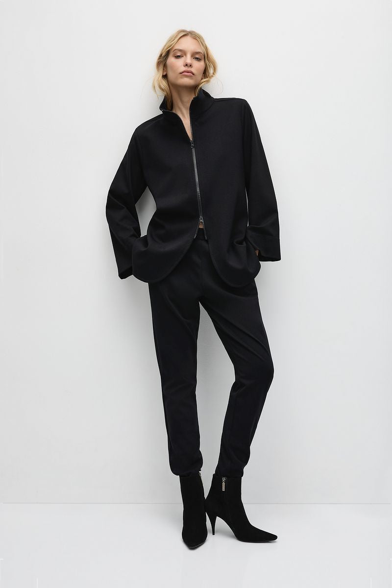 Mela Purdie Curve Bomber - Polished Ponte - Sale