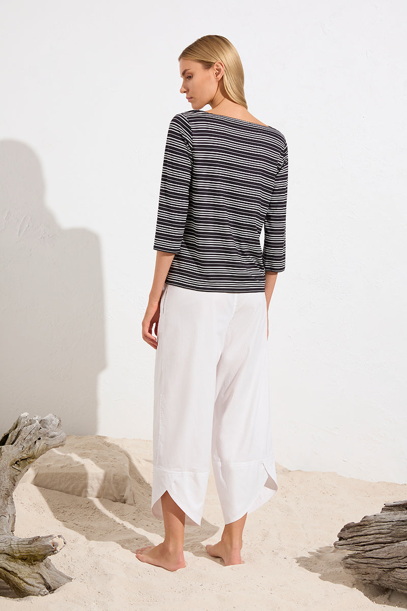 Mela Purdie Relaxed Boat Neck - Nautica Fine Knit - Sale