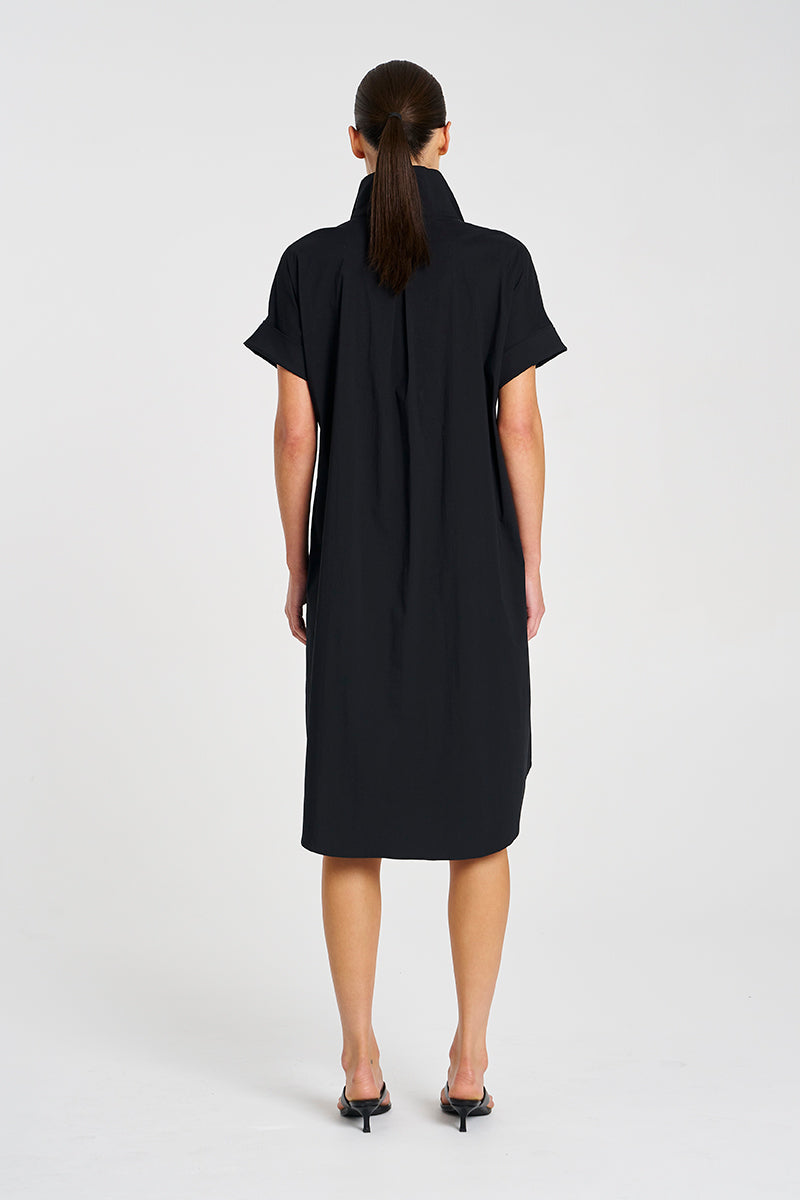 Mela Purdie Half Zip Dress - Microprene