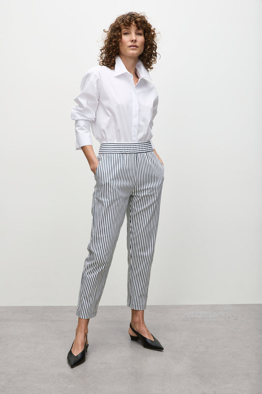 Mela Purdie Nomad Pant - Indigo Stripe - Sale