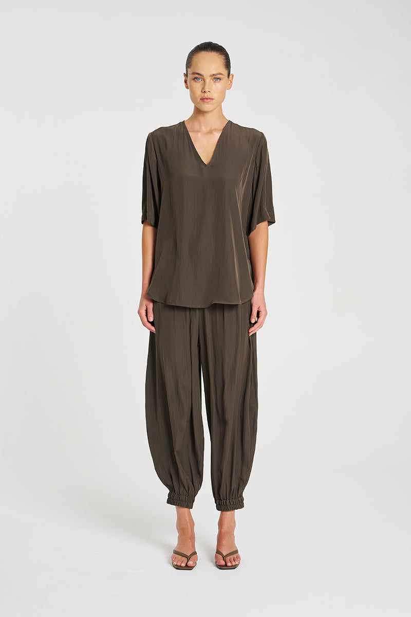 Mela Purdie Swish Plaza Top - Mache
