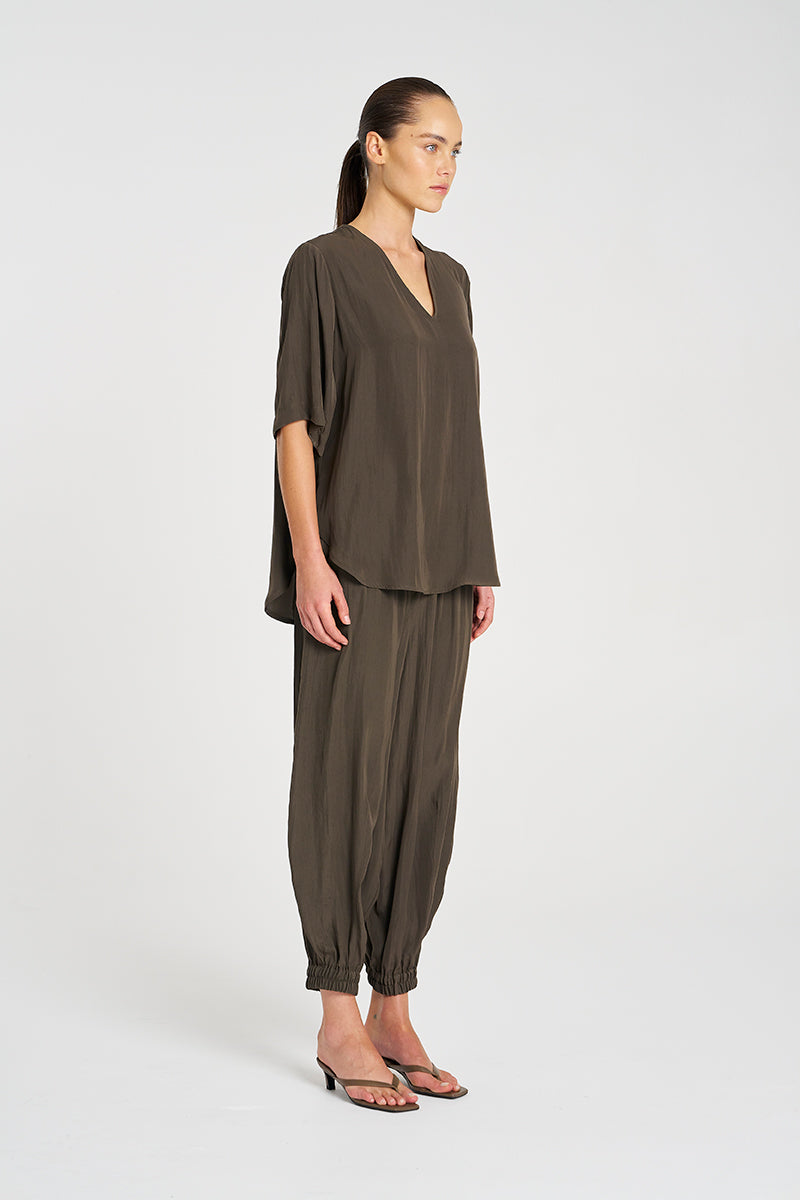 Mela Purdie Swish Plaza Top - Mache