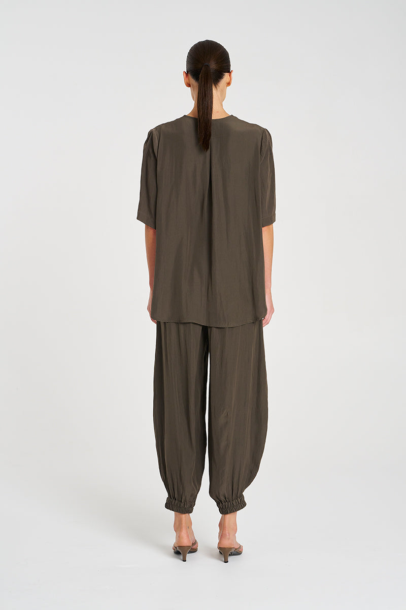 Mela Purdie Swish Plaza Top - Mache