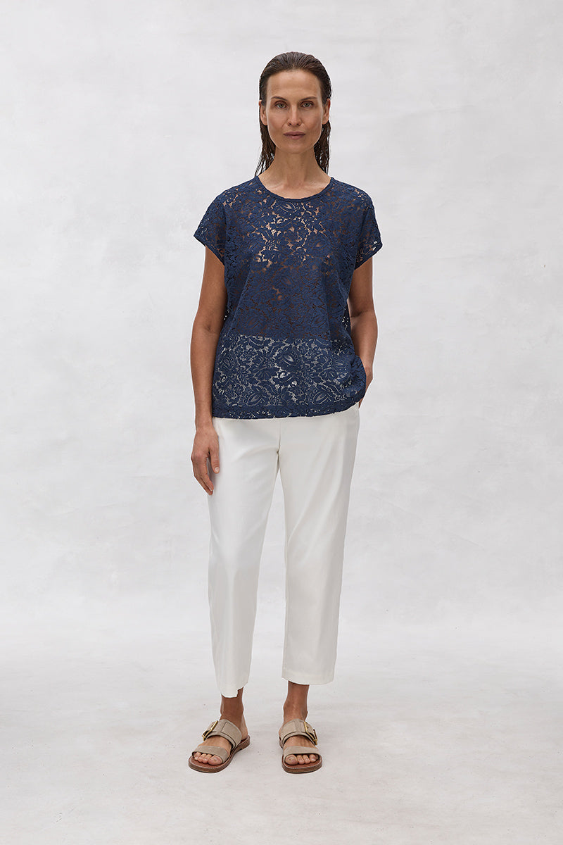 Mela Purdie Transit T - Broderie Lace - Sale