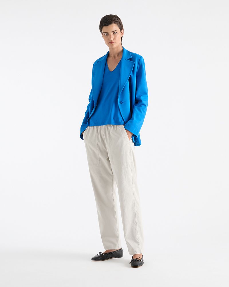 Mela Purdie Shaped Blazer - Polished Ponte - Sale
