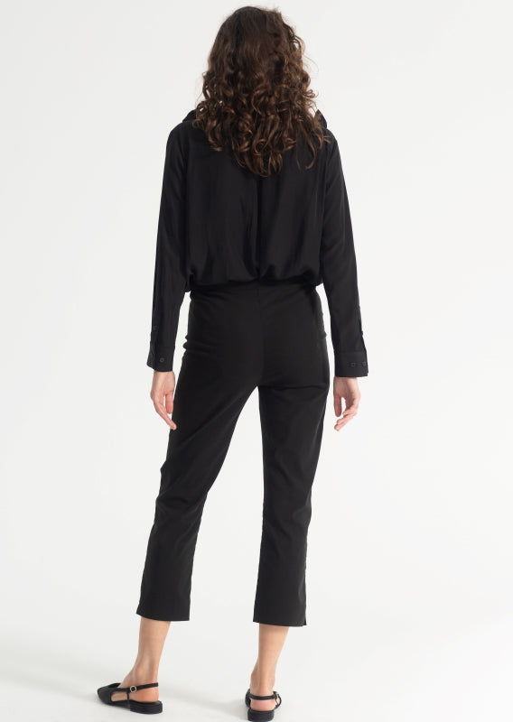 Mela Purdie Cropped Pant - Microprene - Sale