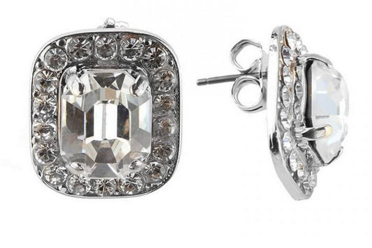 Mariana Jewellery E-1040/1 001001 Earrings Rhodium Stud