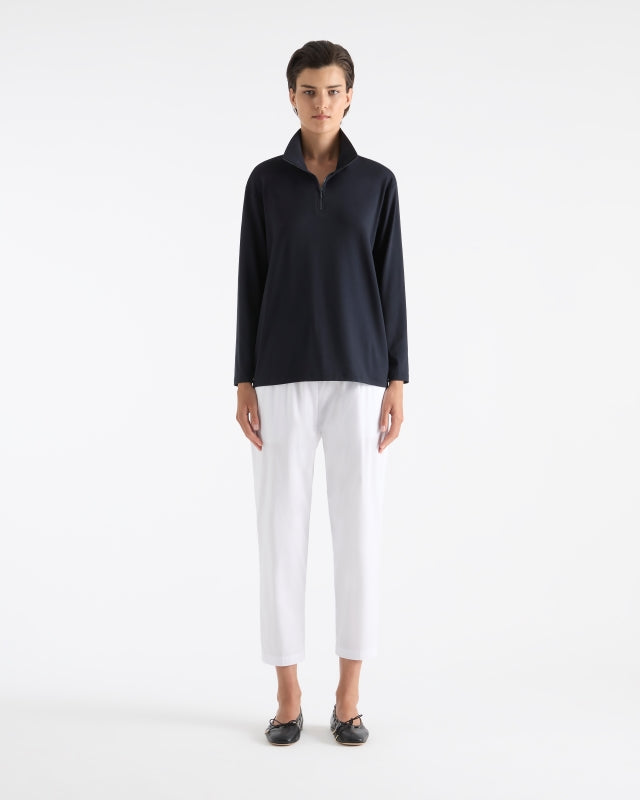 Mela Purdie Half Zip Sweater - F01 - Sale