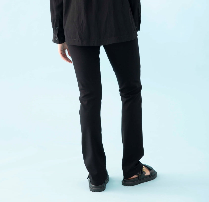 Mela Purdie Slim Leg Pant - Polished Ponte