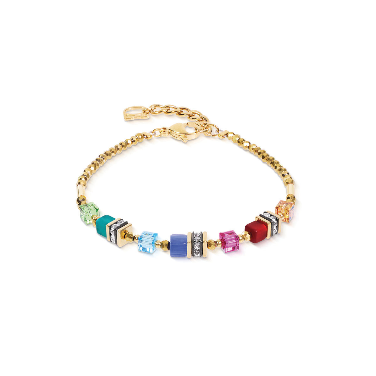 COEUR DE LION Geocube Mini Multicolour Bracelet 4565/30-1516