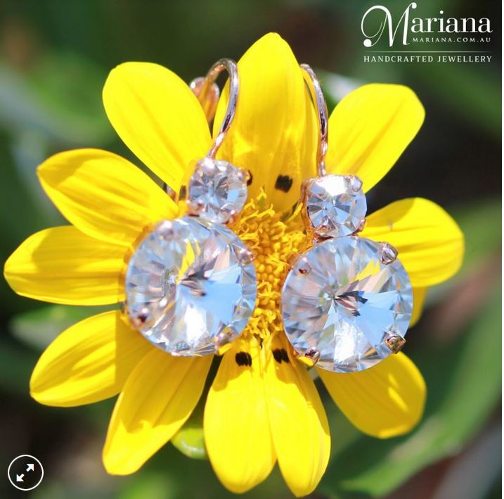 Mariana Jewellery E-1037R 001001 Rhodium Earrings