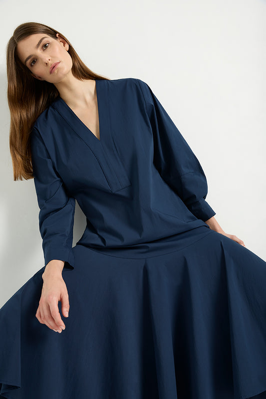 Mela Purdie Bell Dress - Microprene - Sale