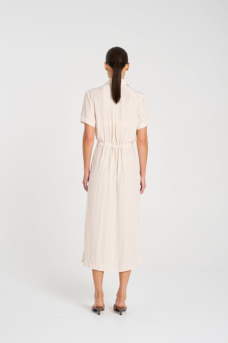 Mela Purdie Draw Waist T Dress - Mache