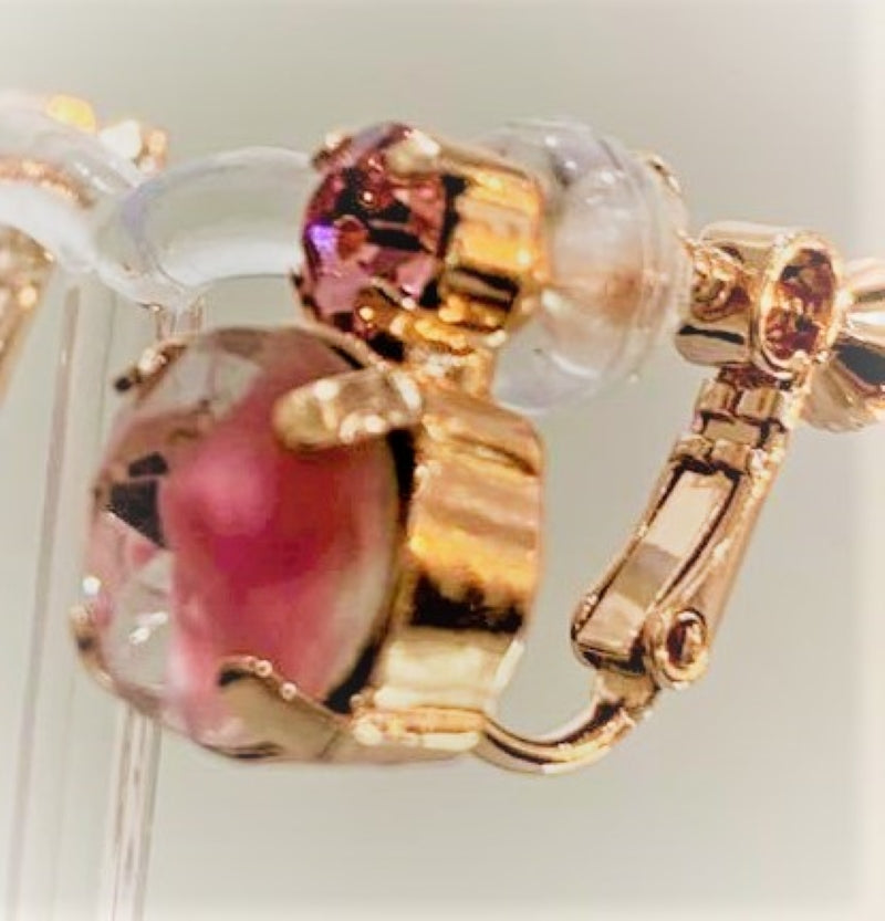 Mariana Jewellery E-1037R 001223 RG5 Clip Screw Earrings