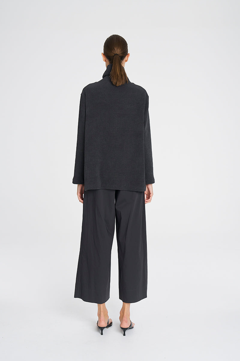 Mela Purdie Funnel Sweater - Cord Knit