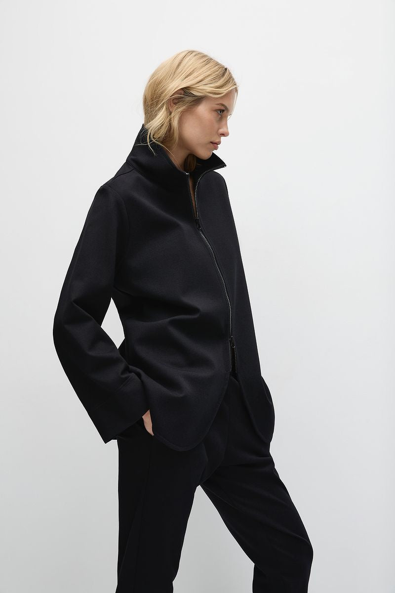 Mela Purdie Curve Bomber - Polished Ponte - Sale