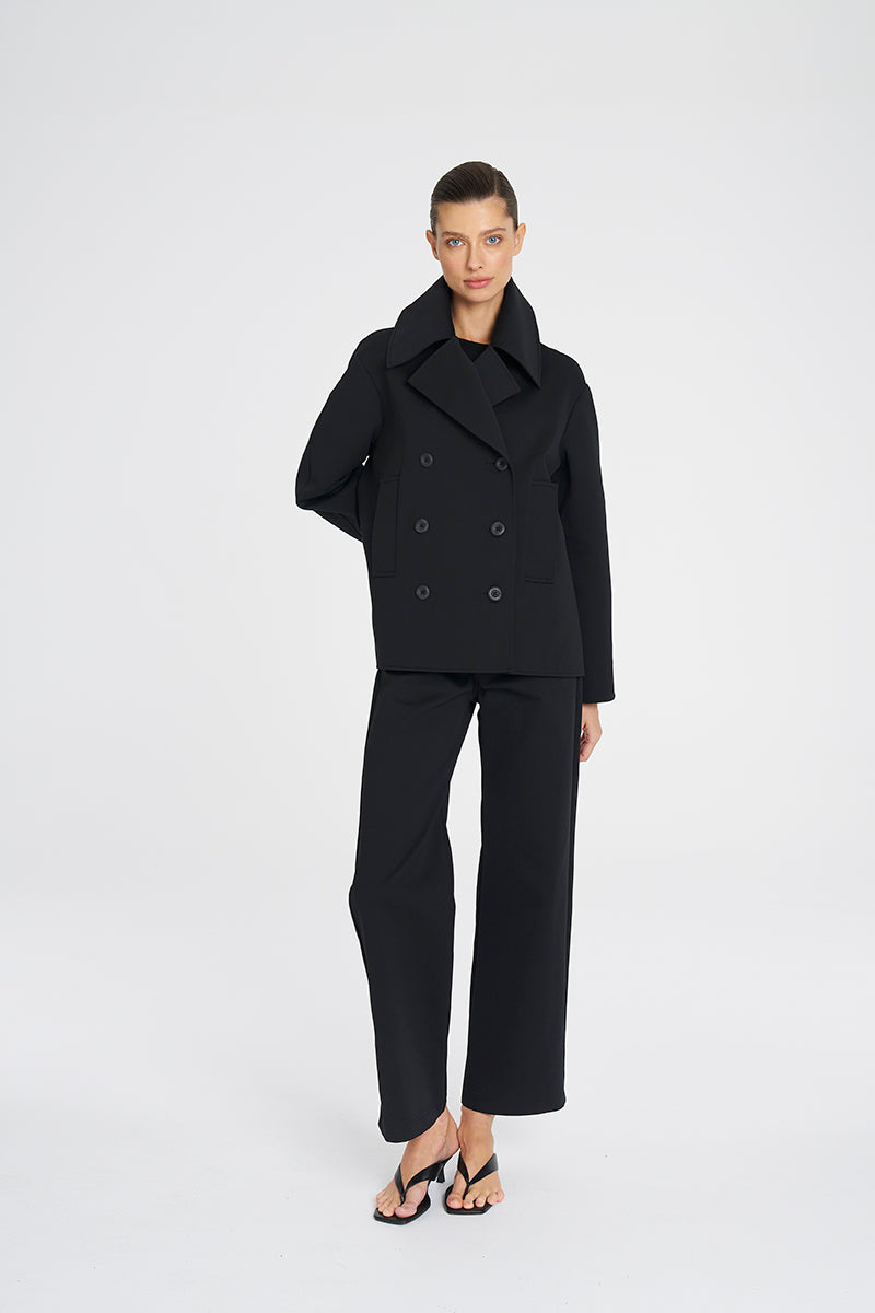 Mela Purdie Pea Jacket - Ultra Knit