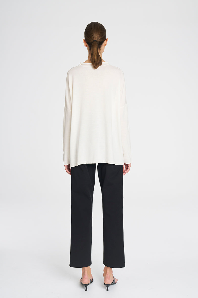 Mela Purdie Panama Sweater - Double Fine Merino Wool