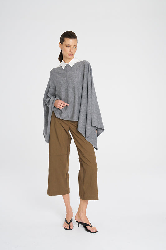 Mela Purdie Slice Throw - Double Fine Merino Wool