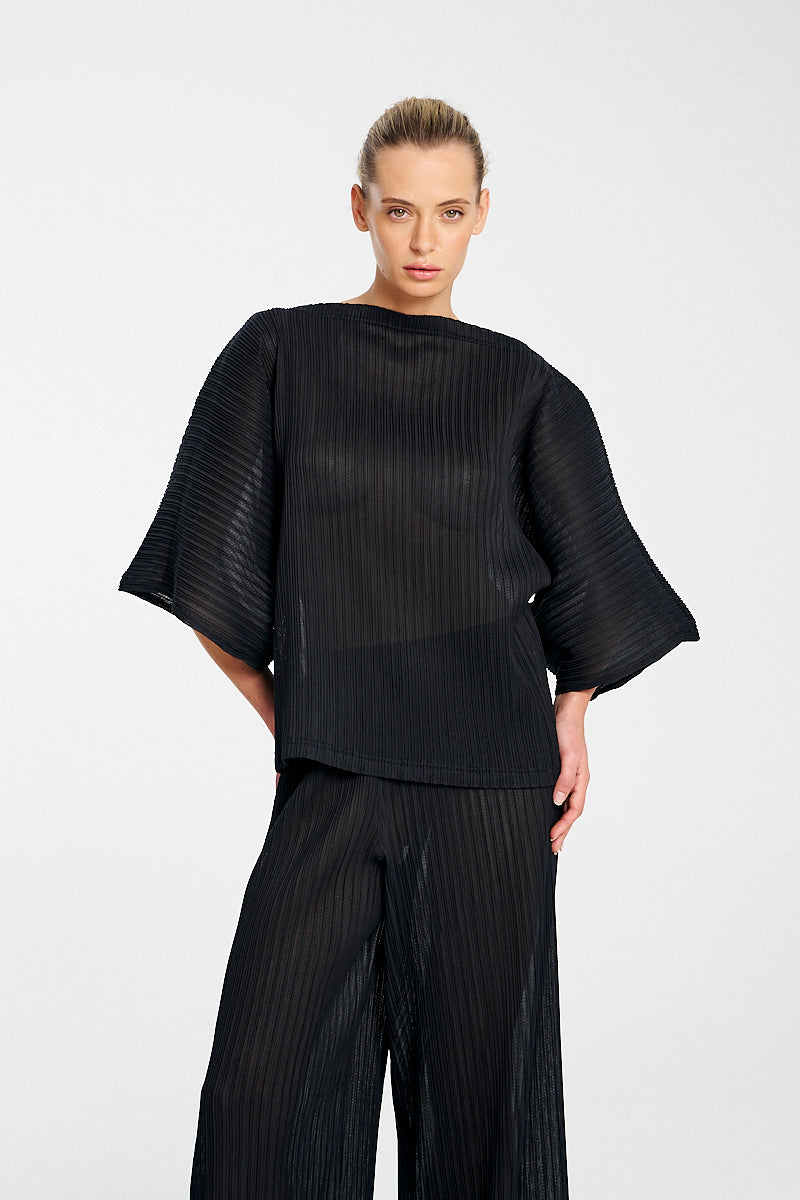 Mela Purdie Miso Shell - Miso Pleat Chiffon