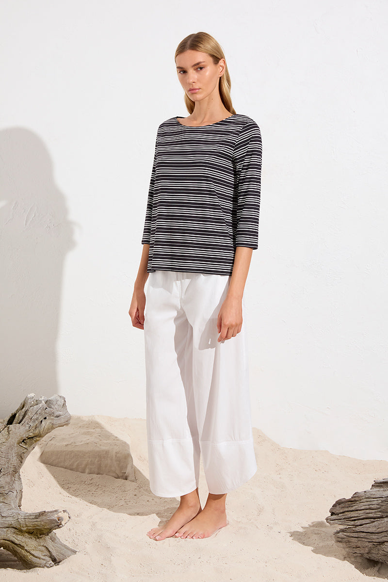 Mela Purdie Relaxed Boat Neck - Nautica Fine Knit - Sale