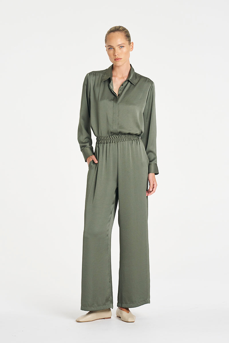 Mela Purdie Soft Shirt - Mirror Satin