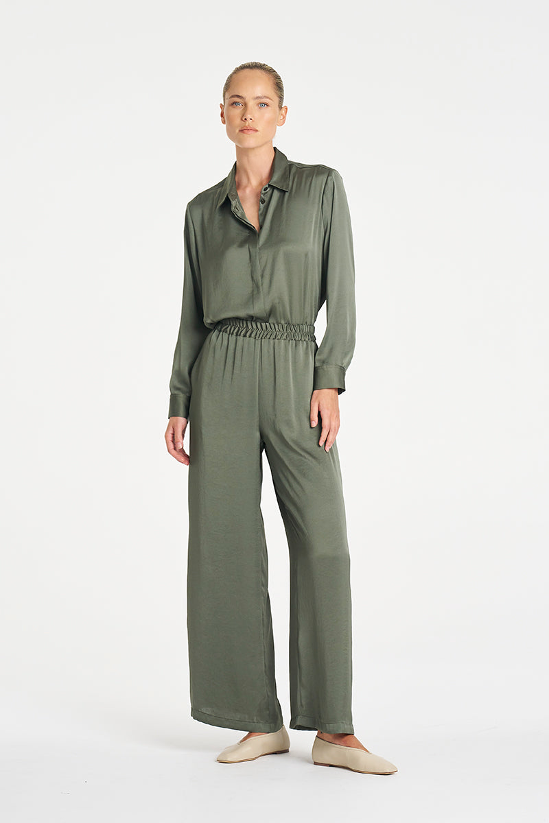 Mela Purdie Maxi Pace Pant - Mirror Satin