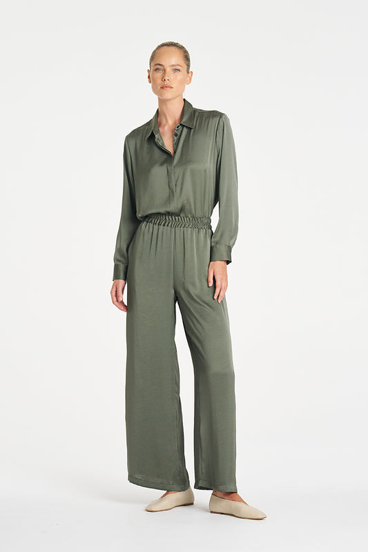 Mela Purdie Maxi Pace Pant - Mirror Satin
