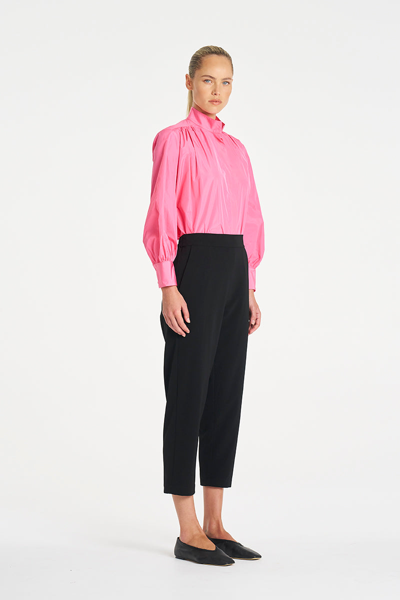 Mela Purdie Gathered Shirt - Italian Taffeta