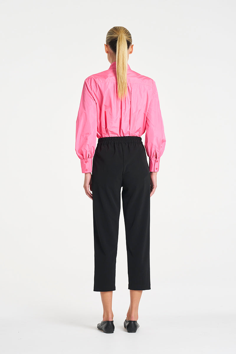 Mela Purdie Gathered Shirt - Italian Taffeta