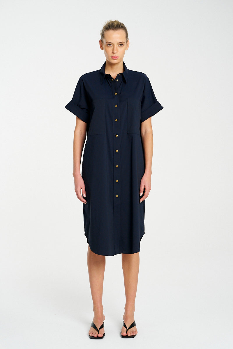 Mela Purdie Stud Shell Dress - Microprene